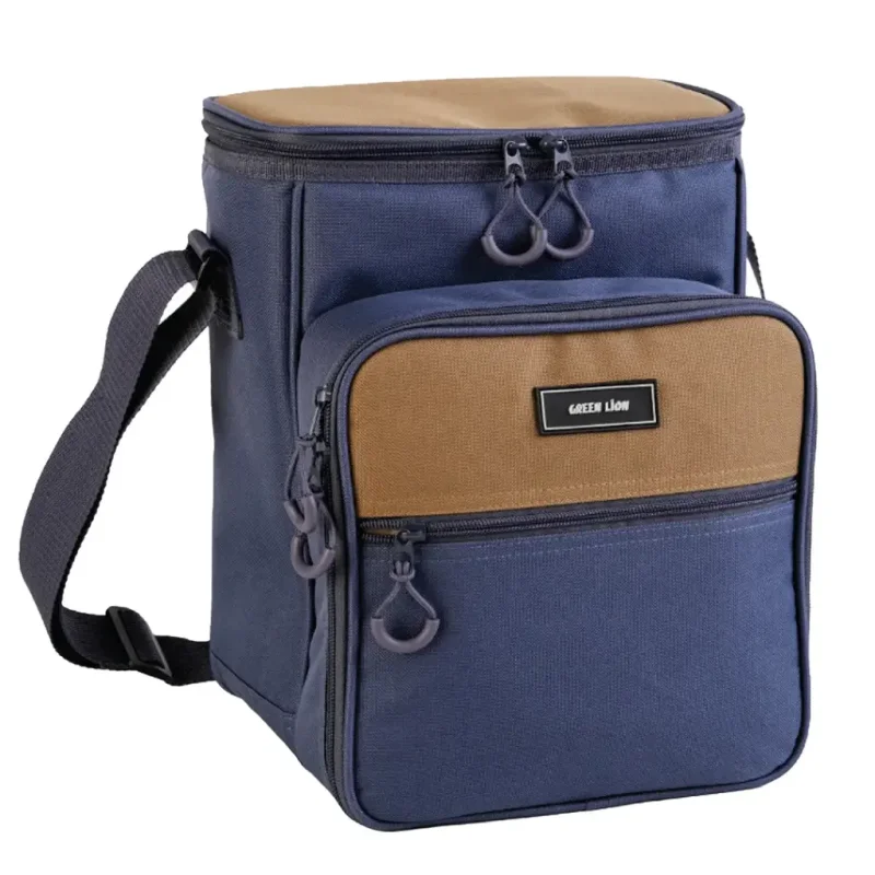 حقيبة النزهات والتخييم المجهزة لـ 4 أشخاص غرين ليون Green Lion Camp Mate Picnic Bag - لون أزرق