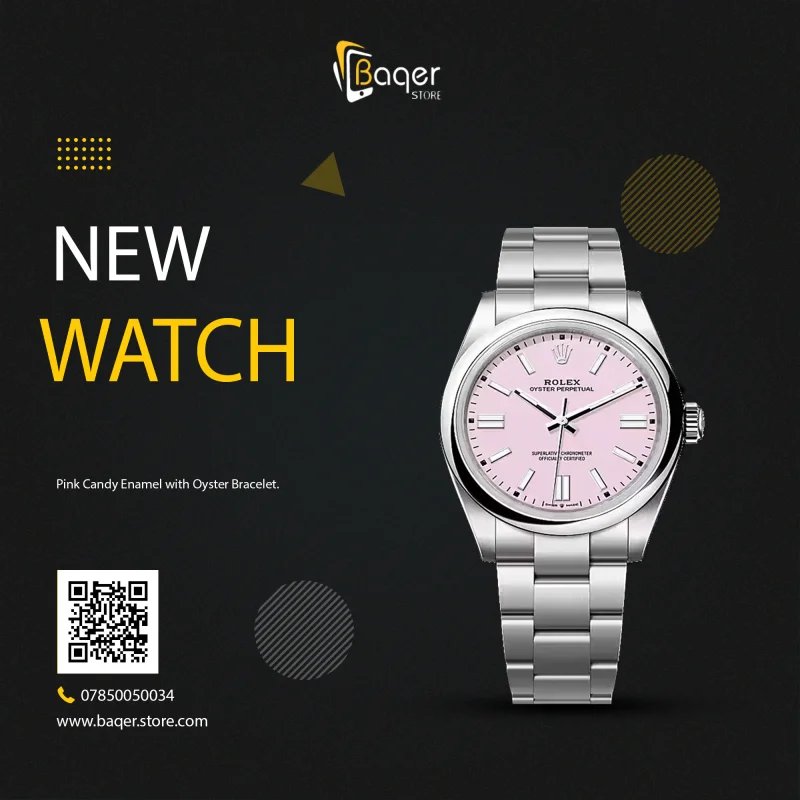 Rolex Oyster Perpetual – Pink Dial