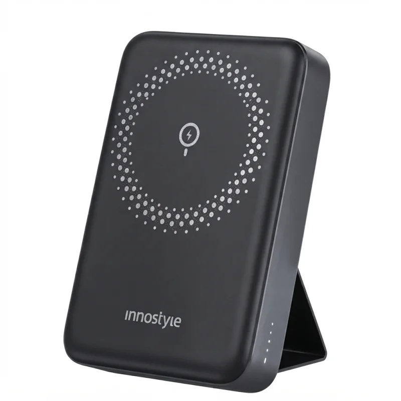 باور بانك Innostyle PowerMag 2-in-1 – سعة 10000mAh وشحن سريع 20W