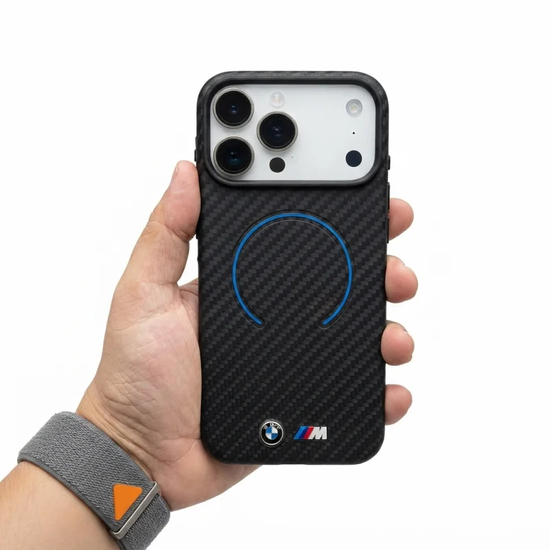كفر BMW M Carbon MagSafe – آيفون 18 \ 17 Pro Max