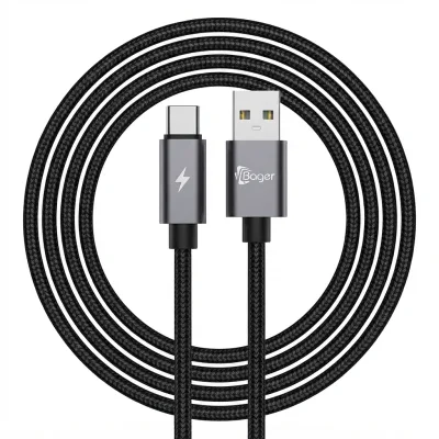 كيبل Baqer Smart Data Cable من USB-A إلى Type-C بقدرة 18 واط – BC-0252