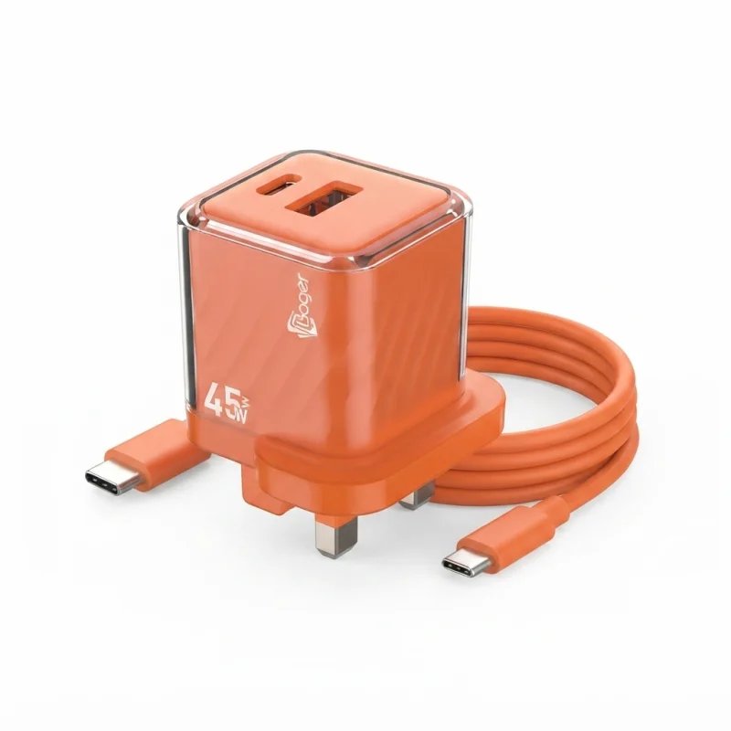 شاحن Baqer Super Fast Charger Kit بقوة 45 واط BA213