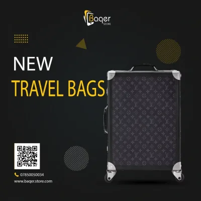 Monogram Eclipse Rolling Travel Suitcase | تصميم فاخر كلاسيكي | باقر ستور العراق