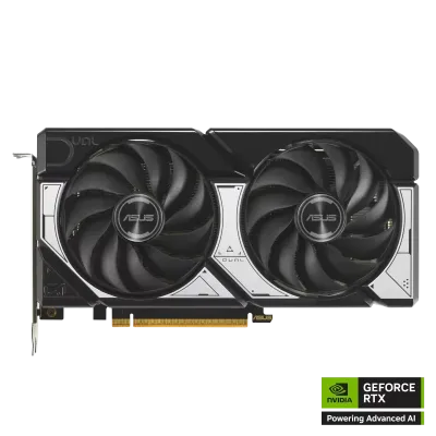 كرت شاشة ASUS Dual GeForce RTX 5060 8GB GDDR7 OC Edition Black