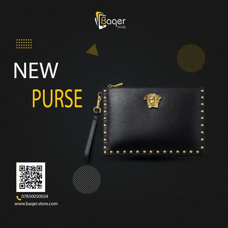 Versus Versace كلتش ميدوسا مرصع