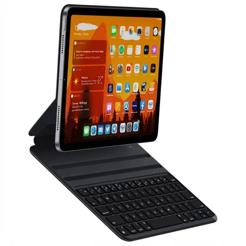 كفر كيبورد مغناطيسي فائق النحافة WIWU F16 لأجهزة iPad مقاس 10.9 و11 إنش – 6976975612781
