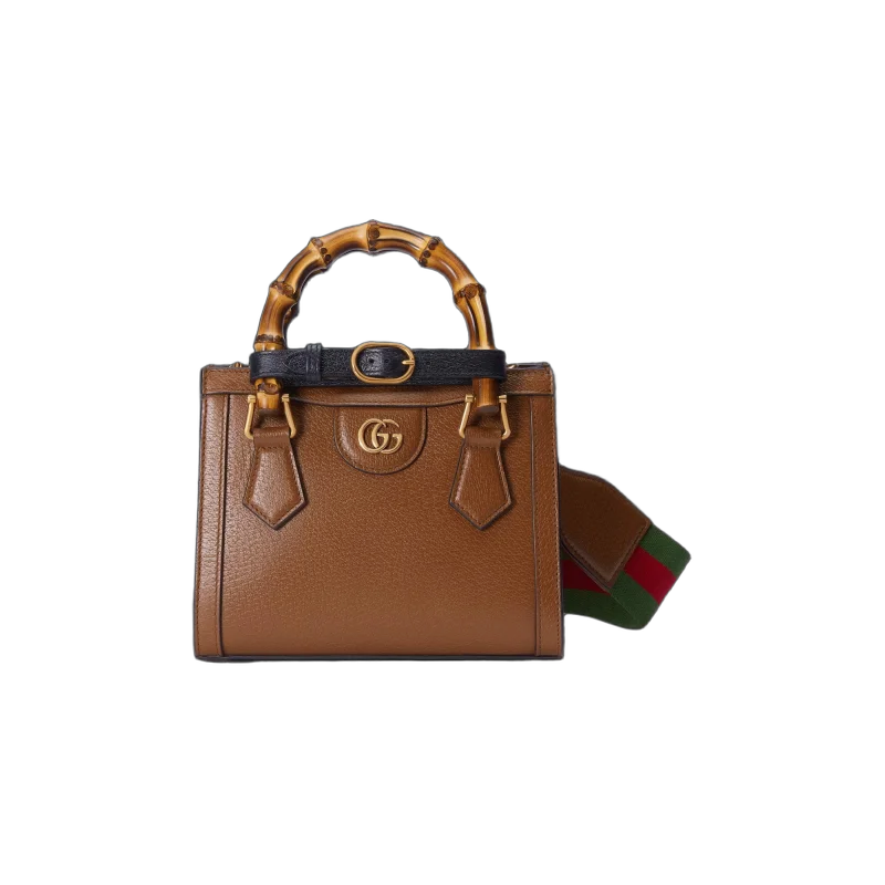 Diana Small Bamboo Top Handle Bag | تصميم فاخر كلاسيكي | باقر ستور العراق