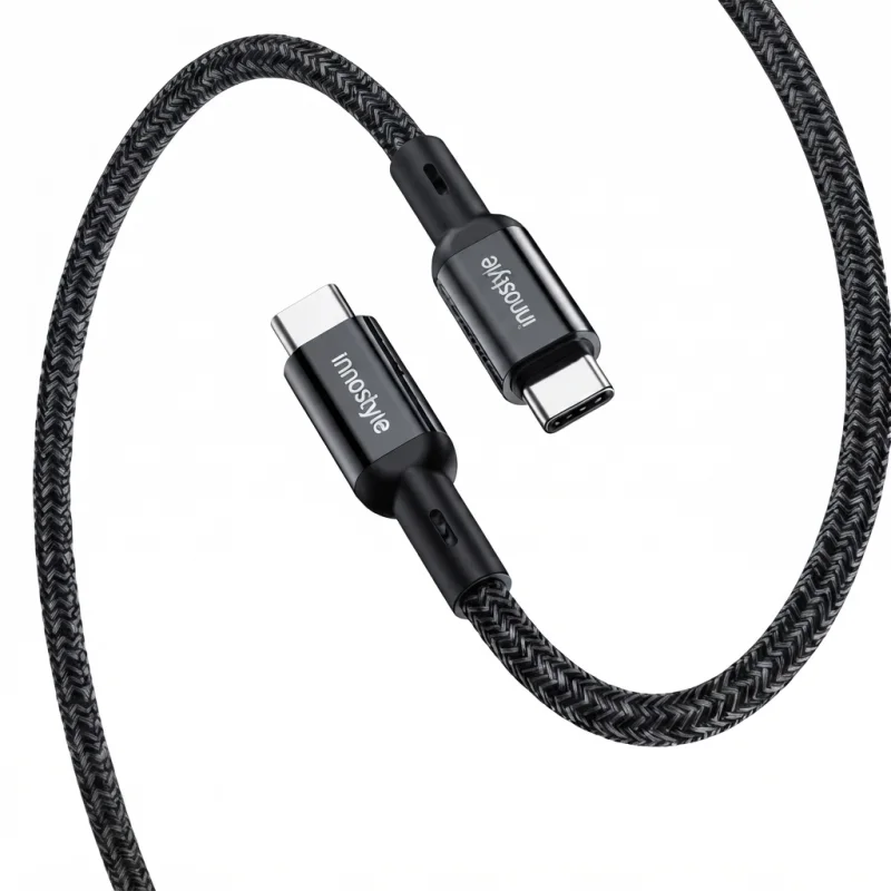 كيبل Innostyle PowerFlex Ultra USB-C to USB-C 100W – 1.5 متر