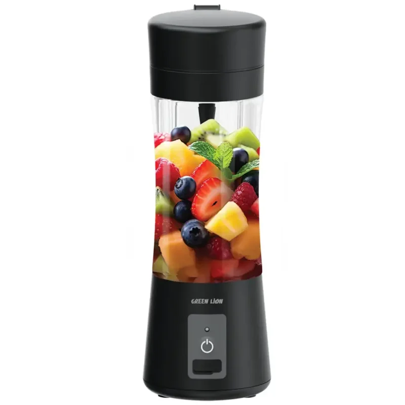 عصارة الفواكه المحمولة غرين ليون Green Lion Juicer MDL-09 - لون أسود