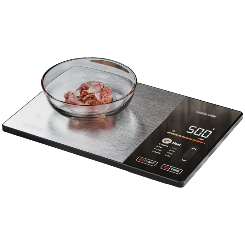 ميزان الطعام الذكي بشاشة TFT متطورة من جرين ليون (Green Lion Smart Food Scale) – أسود  9904907126782