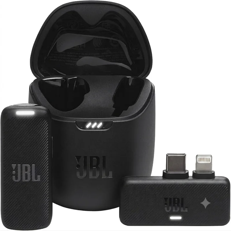 ميكروفون JBL Quantum Stream Wireless اللاسلكي USB-C – لتسجيل وبث صوت احترافي