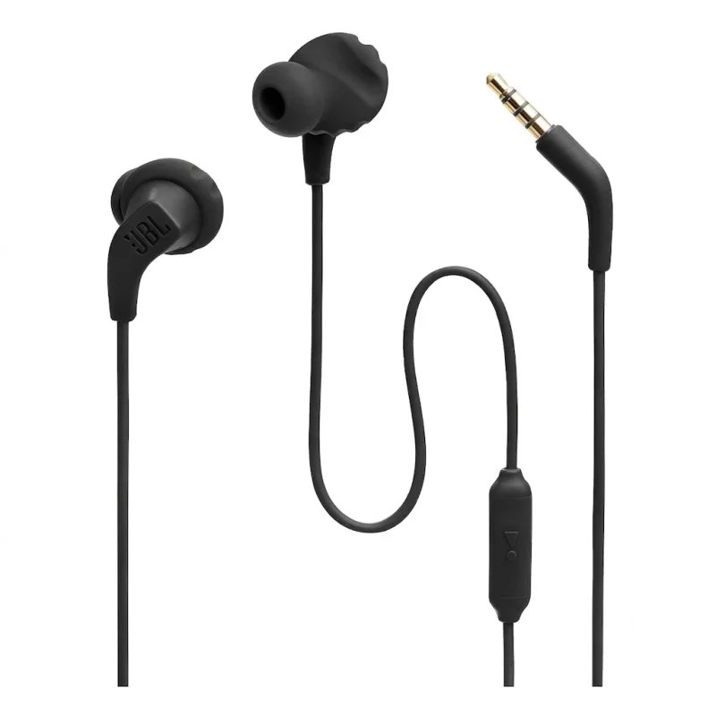 سماعات JBL Endurance Run 2 الرياضية السلكية – مقاومة للماء مع JBL Pure Bass