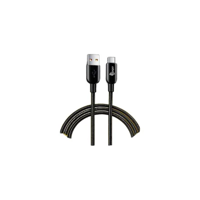 كابل شحن سريع USB إلى Type-C من Baqer (60 واط، موديل BA-115)