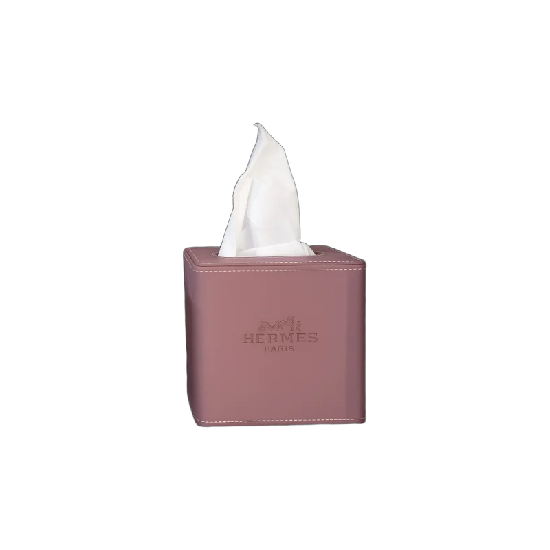 Premium Leather Tissue Box | تصميم فاخر كلاسيكي | باقر ستور العراق