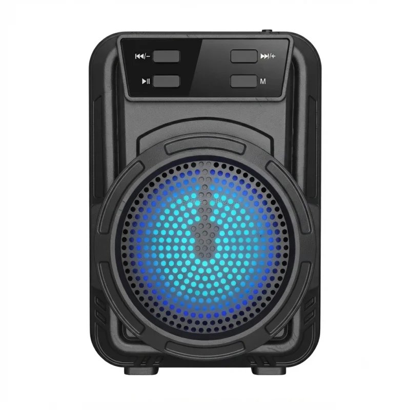 مكبر صوت لاسلكي محمول جريت نايس GTS-1346 بحجم 3 إنش مع إضاءة RGB