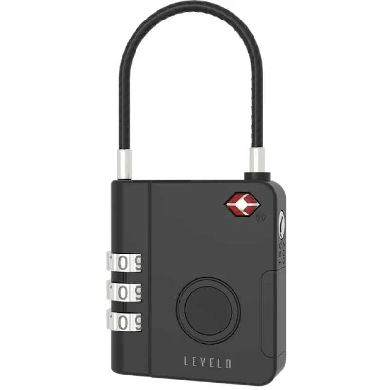 قفل الحقائب الذكي Levelo TSA Luggage Lock المزود بتقنية تتبع الموقع (Find My)