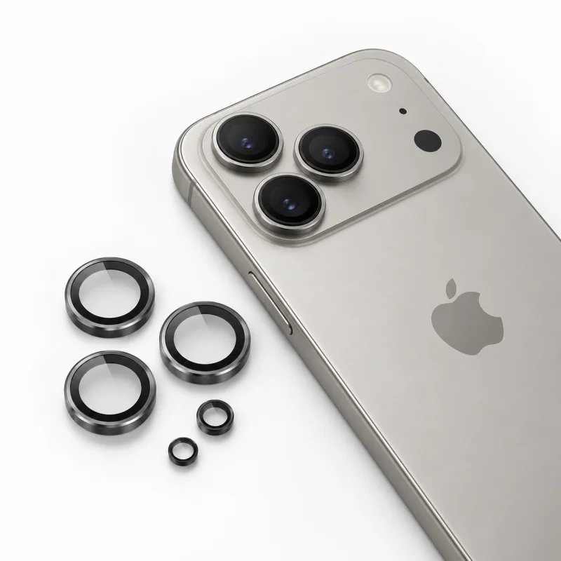 عدسات حماية كاميرا iPhone 17 Pro Max