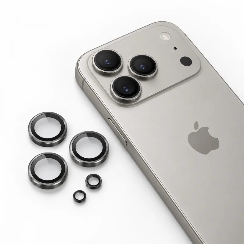 عدسات حماية كاميرا iPhone 17 Pro Max