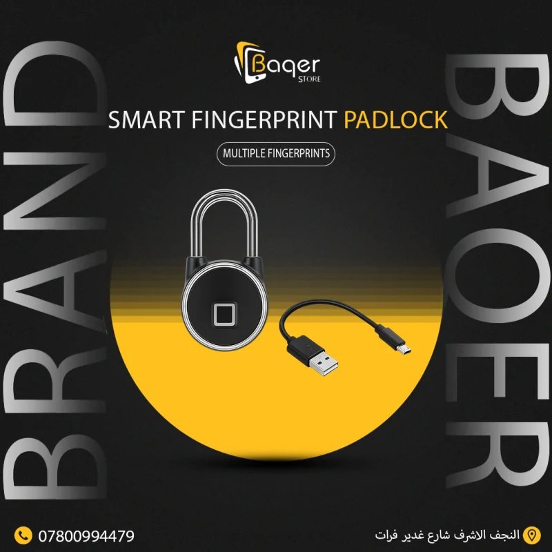 Smart Fingerprint Padlock