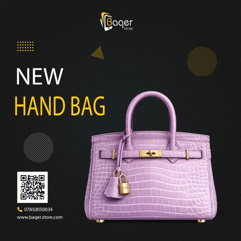 Hermès Birkin Crocodile Embossed Leather Bag