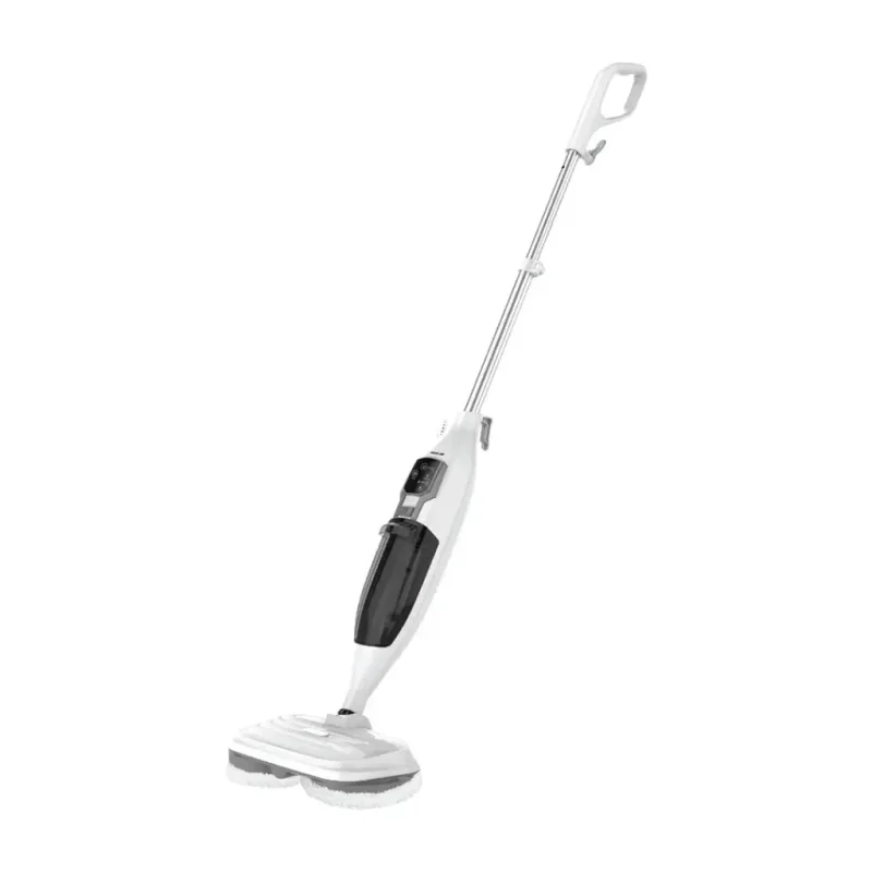 ممسحة ومنظف الأرضيات البخاري الدوار Green Lion Hydro Mop 3X Rotary Mop Cleaner 1300W - أبيض 0990478131026