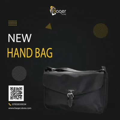 Nylon Messenger Bag – Classic Urban Edition | تصميم فاخر كلاسيكي | باقر ستور العراق