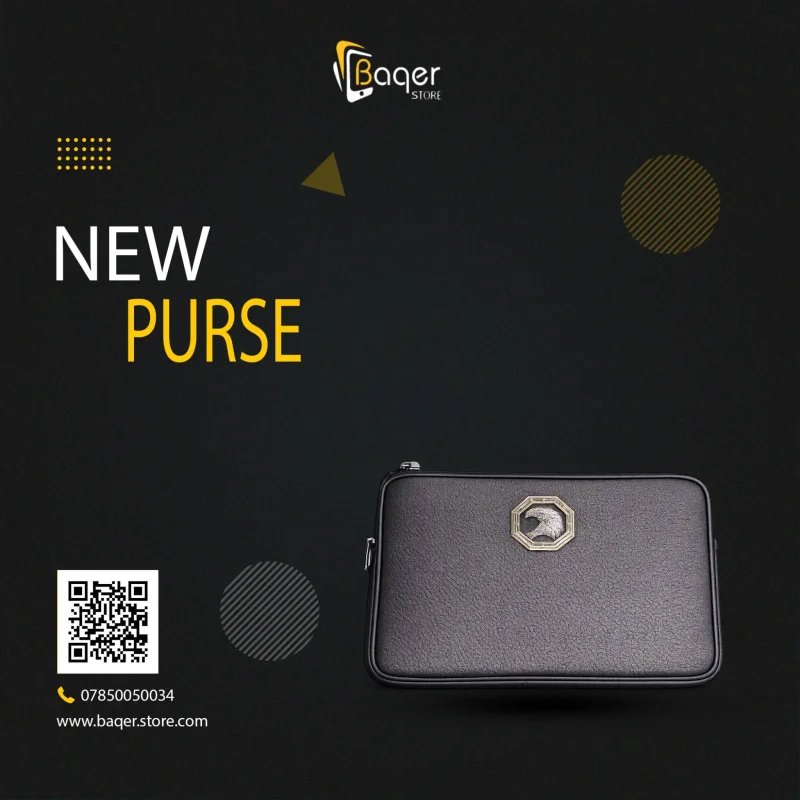 محفظة بسحاب من Versace