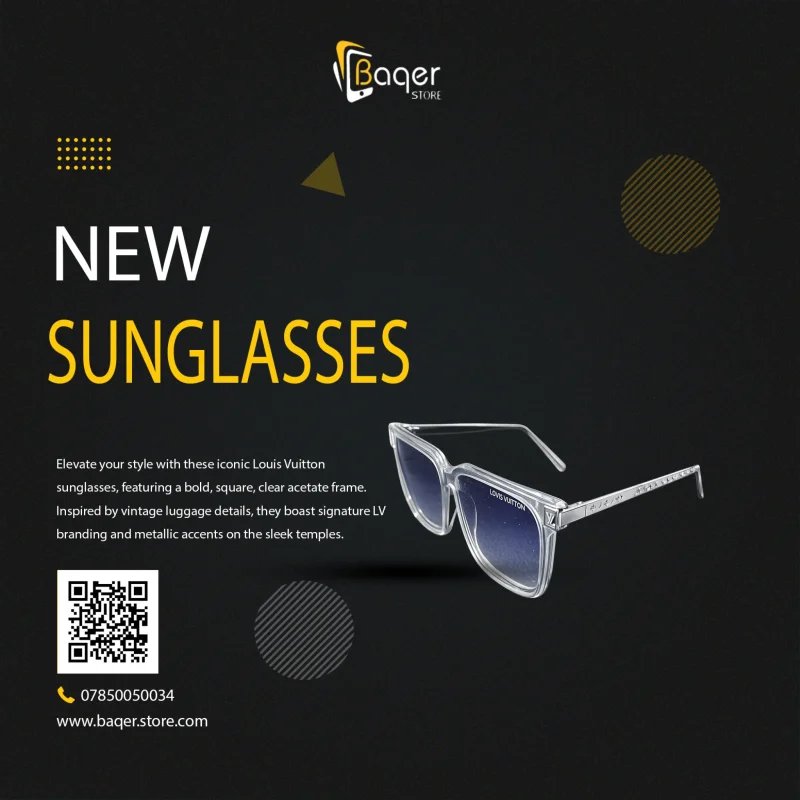 نظارات Louis Vuitton LV Rise Square – موديل Z1668W/E