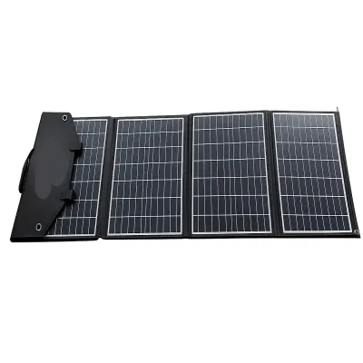 Powerology Foldable Solar Panel 120W – لوح شمسي قابل للطي بقوة 120 واط