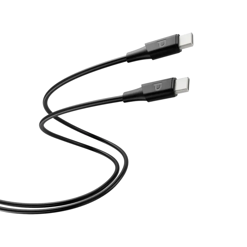 كابل باورولوجي من USB-A إلى USB-C بمادة TPE وبطول 2 متر - أسود  9904781238922