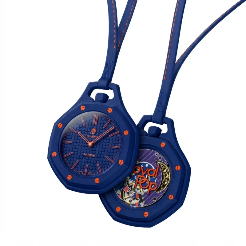 ساعة الجيب Swatch ORENJI HACHI إصدار Royal Pop – جديدة 2026