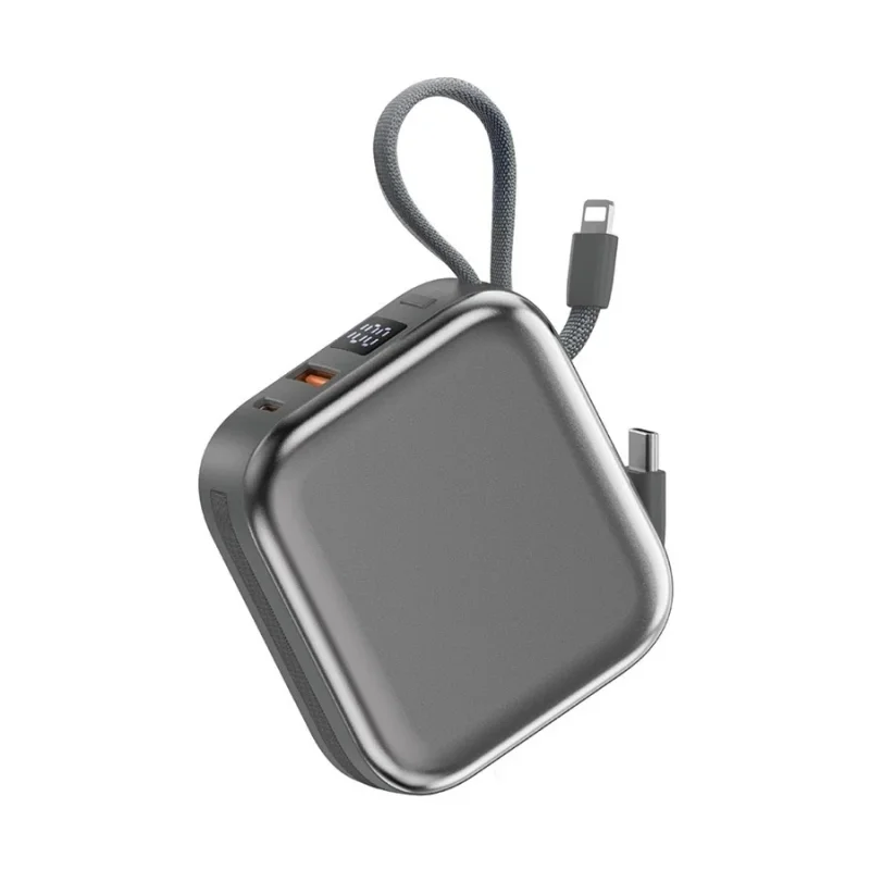 باور بانك WiWU Cube 3 في 1 بسعة 10,000mAh – Wi-P055