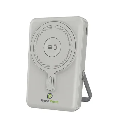 باور بانك Phone Planet مغناطيسي بسعة 10,000mAh مع شحن سريع 22.5 واط