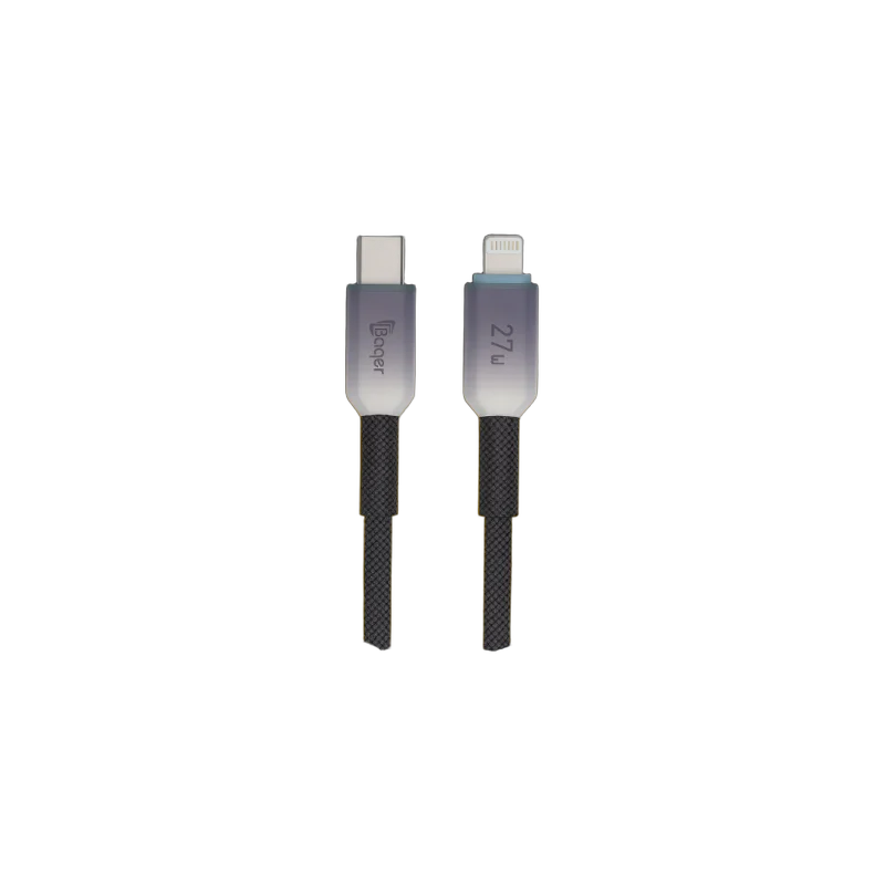 Baqer Type-C to Lightning Cable 27W – Fast Charging –BA_103
