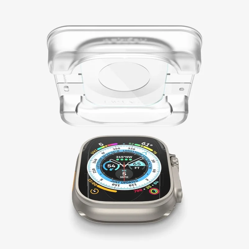 لاصق شاشة Watch Armour Glass Guard للساعة الذكية 45mm