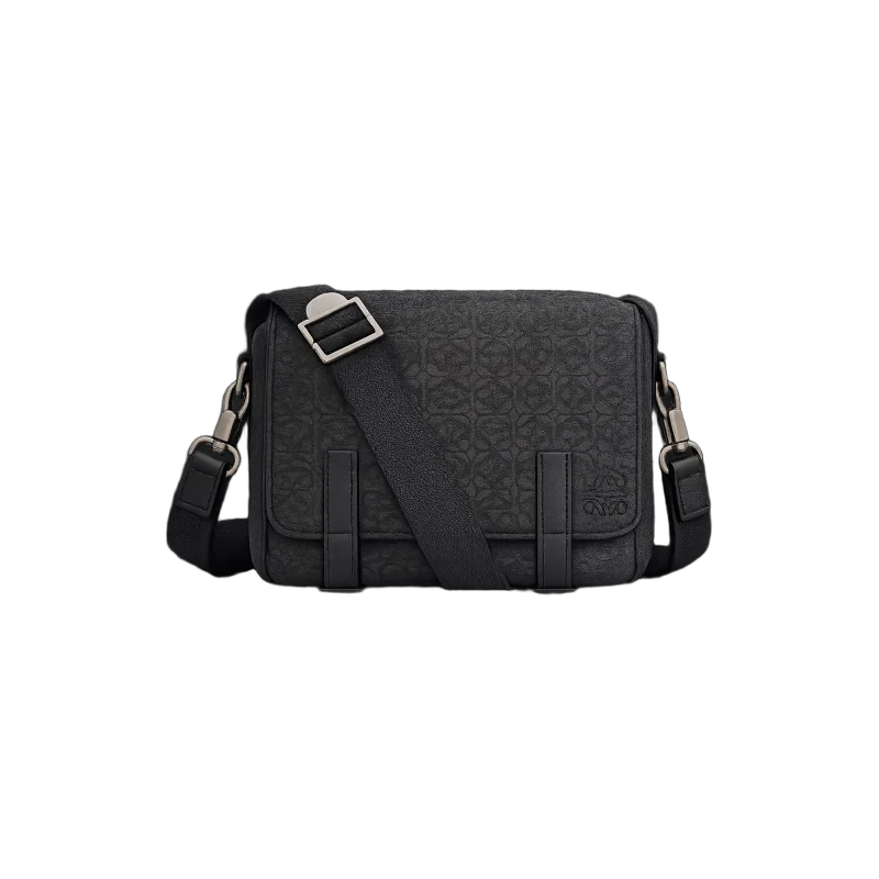 Loewe Anagram Leather Messenger Bag | تصميم فاخر مستوحى | باقر ستور العراق