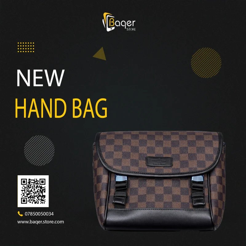 Louis Vuitton Damier Ebene Messenger Flap Bag