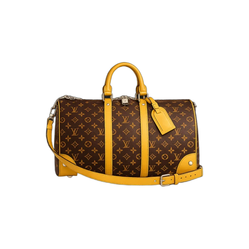Keepall Bandoulière Monogram Travel Bag | تصميم فاخر كلاسيكي | باقر ستور العراق