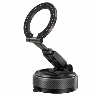حامل وقاعدة مغناطيسية قابلة للطي من جرين ليون (MagSafe) - أسود
