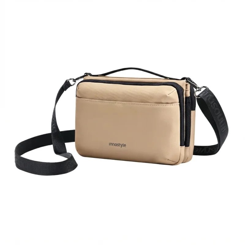 حقيبة Innostyle FlexiCarry Crossbody Sling – بيج
