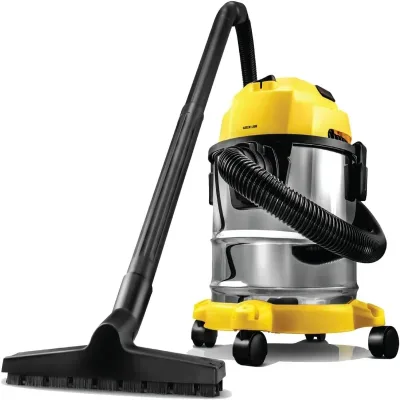 مكنسة كهربائية غرين ليون Green Lion Ultra 3 In 1 Vacuum Cleaner سعة 12 لتر بقدرة 1000 واط - لون أصفر