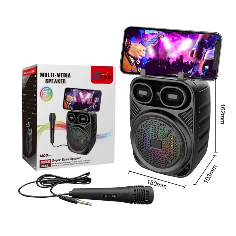 Sing-e ZQS1496 Portable Multimedia Speaker