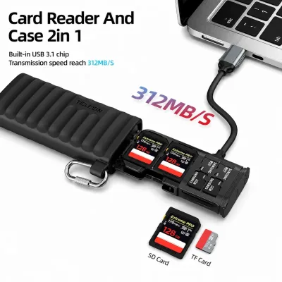TELESIN S6-MCR-01 Multifunctional Card Reader