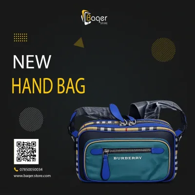 Mini Crossbody Utility Bag – Multicolor Edition | تصميم فاخر كلاسيكي | باقر ستور العراق
