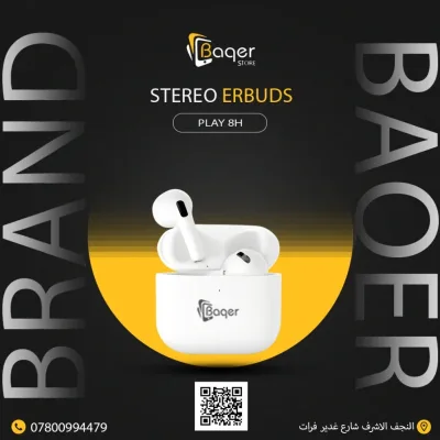 Baqer Stereo Earbuds – Wireless Earphones –B-52