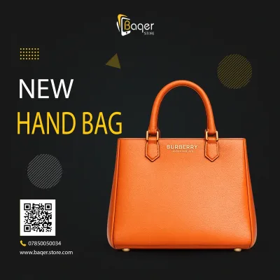 Classic Leather Top Handle Handbag | تصميم فاخر كلاسيكي | باقر ستور العراق