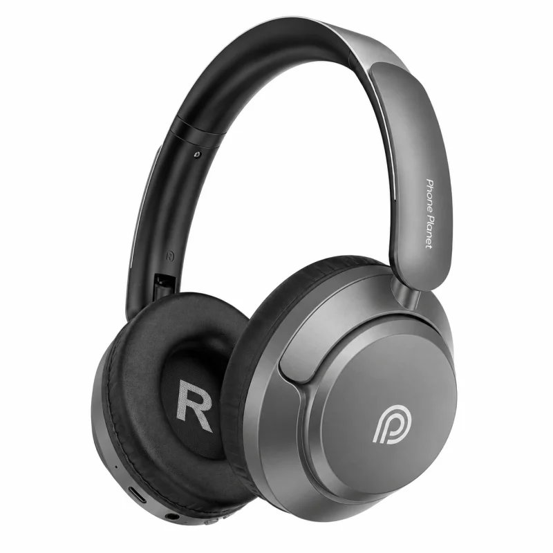 سماعات PHONE PLANET PP-HP05 اللاسلكية – Hi-Fi مع بطارية حتى 60 ساعة وعزل للضوضاء