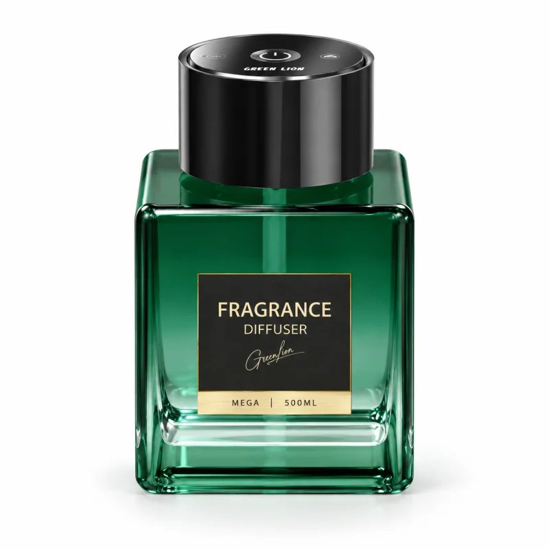 معطر الجو الذكي "Green Lion MEGA" بسعة 500 مل – اللون الأخضر –