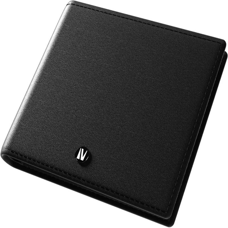 محفظة بيلفولد الرجالية الفاخرة من الجلد الطبيعي الأصلي (Billfold Mens Genuine Leather Wallet)