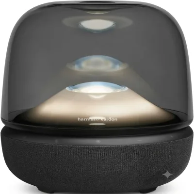 مكبر الصوت المنزلي Harman Kardon Aura Studio 5 – صوت 360° مع عرض إضاءة محيطية